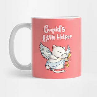 Cupid's Little Helper Cat Mug